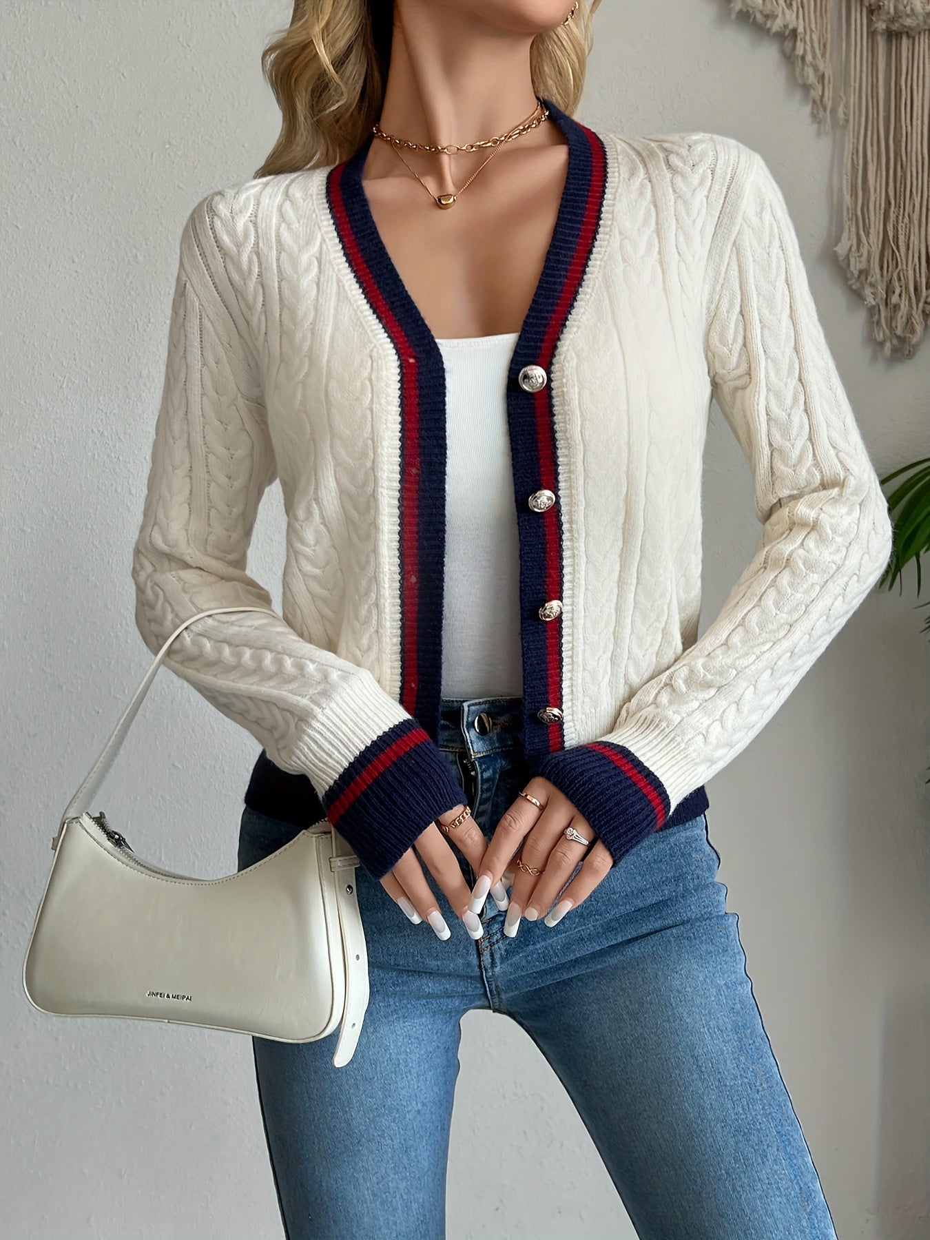 Women'S Knitted Cardigan